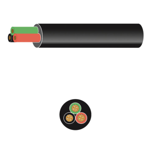 Van Master 3 Core Round Cable 1.0mm² / 16.5A PN: VMG3C1