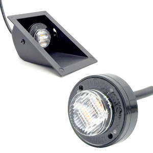 Van Master SYNC Series Covert Style LED Warning Hideaway With Optional Window Mount PN: VMG-SYNC12