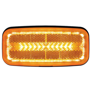 Fristom FT-080 12/24V LED Cat 5 Amber Marker With Indicator - Surface Mount PN: FT-080 LED