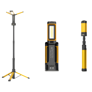 NightSearcher Tower Pro 7K Lumen Triple LED FloodLight With Tripod PN: NSTOWERPRO-7K