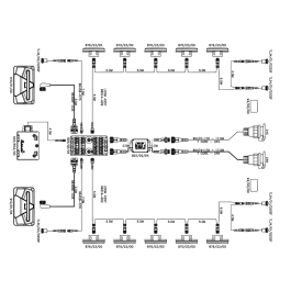 Truck-Lite 13.6M Curtain / Box-Van 910 Series complete Loom Kit PN: 681/AM/06