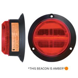 DELTA DESIGN MAYDAY 230v Xenon Low Profile Beacon PN: SQ4230/5 42800201 CLEARANCE
