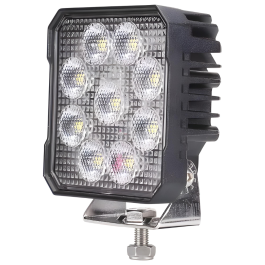 Durite 0-420-08 4000 Lumens 45W LED Work Lamp With R65 Amber Warning Light 12/24V PN: 0-420-08