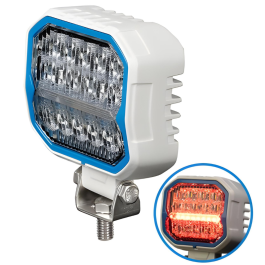 Durite 3.6" Energy Efficient Work Lamp with Red Position Lamp - 12/24V PN: 0-421-82