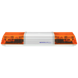 Vision Alert 602.3A01 742mm 2 Rotators + Illuminated Centre 12v Amber lightbar PN: 602.3A01