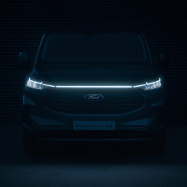 Stealth LED Luminous Ford Transit Custom 2023+ Dynamic LED DRL Grille PN: SMGR017