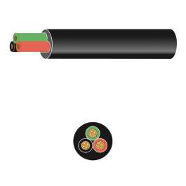 Van Master 3 Core Round Cable 1.0mm² / 16.5A PN: VMG3C1