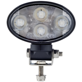 Durite R65 Clear/Amber LED Flood/Warning Oval Work Lamp - 12/24V PN: 0-421-07