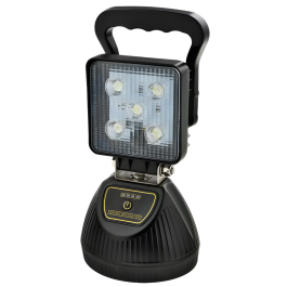 LAP Electrical LAPS155BAT Square 1000 Lumens Rechargeable Magnetic Work Lamp PN: LAPS155BAT