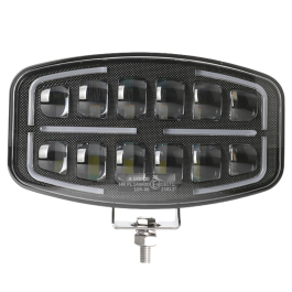 LAP Electrical LAPCV501 Oval Driving Lamp With Amber or White Position Light PN: LAPCV501