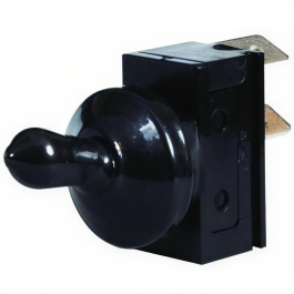 Durite 0-364-50 Splashproof On/Off Toggle Switch with Rubber Gaiter - 10A at 12V PN: 0-364-50