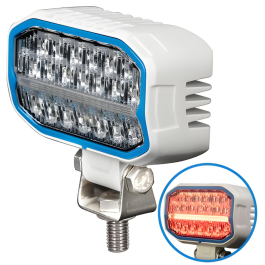 Durite 5" Energy Efficient Work Lamp with Red Position Lamp - 12/24V PN: 0-421-83