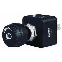 Durite 0-656-04 Splashproof Rotary Off/Side/Head Light Switch - 29A at 12V PN: 0-656-04