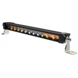 Van Master 10-30V 14" LED Work Light Bar w/ Amber Flash Function PN: VMGWL602A-60