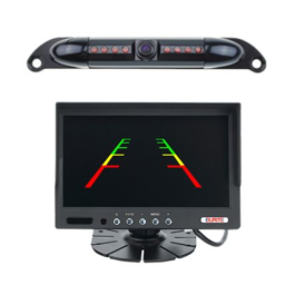 Durite 0-775-17A 7" Monitor & 25cm Number Plate 720P Camera Kit PN: 0-775-17A