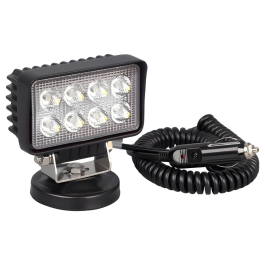 Durite 24W Rectangular LED Work Lamp with Magnetic Base PN: 0-421-72