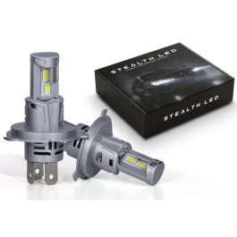 Stealth LED H4 Headlight Bulb Pair – 2800 lumens PN: GCH428W