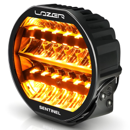 Lazer Lamps Sentinel 9" Highline Gen2 LED Driving Light With Position Light (NEW MODEL) PN: 0S9-HLE-PL2-SM