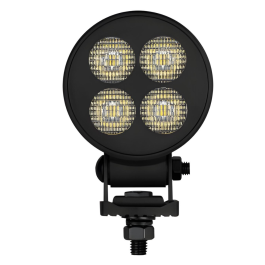 Durite 3.33" 24W Round All Black Work Lamp - 12/24V PN: 0-421-13