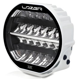 Lazer Lamps Sentinel ELITE White 9" LED Driving Light With Position Light PN: 0S9-PL-ELITE-WHT