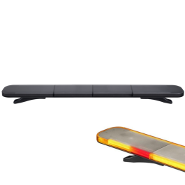 Van Master Sabre Series 1520mm R65 CAP168 Smoked Lens Amber LED Lightbar With Stop Tail Indicators PN: VMG-SABRE1520-SMK