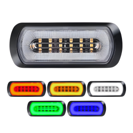 Van Master Amber R65 LED Strobe With Halo Trailer Function PN: VMG-HALO