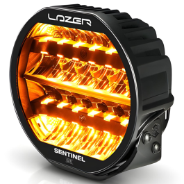Lazer Lamps Sentinel 9" Elite Gen2 LED Driving Light With Position Light (NEW MODEL) PN: 0S9-ELITE-PL2-SM