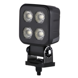 Durite 2.75" 40W LED Square All Black Work Lamp - 12/24V PN: 0-421-12