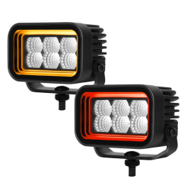 Boreman 1001-1515 3800 Lumens Work Lamp With 'Tunnel Effect' Position Light PN: 1001-1515