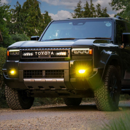 Lazer Lamps Toyota Land Cruiser 250 2024+ Carbon-2 Fog Light Upgrade Kit PN: BK-LC250-01K