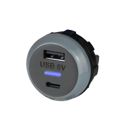 Alfatronix PVPro-AC USB A & C Charger - Back Fit  PN: PVPRO-AC
