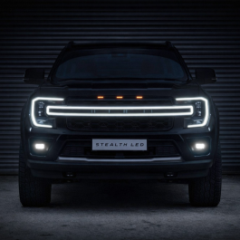 Stealth LED Luminous Ford Ranger T9 2023+ Debadged LED DRL Grille PN: SMGR018