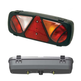 Truck-Lite Rear Combination Trailer Tail Lamp DIN Socket Right PN:800/51/01