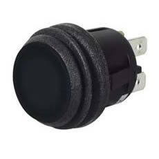 Durite 0-690-50 Black Momentary On Push Switch PN: 0-690-50