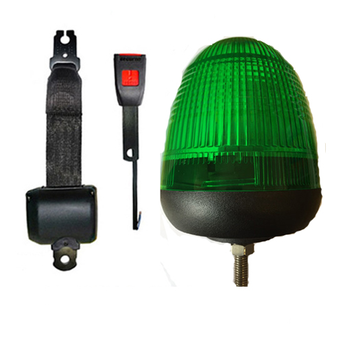 LMB060g.kit Electric Seat Belt & Green LED 1 bolt  Beacon PN: LMB060g.kit