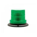 LED Autolamps 128GMF 12-48V Compact Green Warning Beacon - Three-Bolt Mount PN: 128GMF 