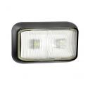 LED Autolamps 58WME 12/24V Front Marker Lamp – Black Bracket PN: 58WME 