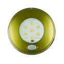 LED Autolamps 79GWR12 12V Round Interior Switched Lamp – Gold PN: 79GWR12