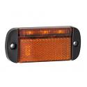 LED Autolamps 44AME 12/24V Low-Profile Side Marker Lamp PN: 44AME 