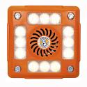 Alarmalight AVAL480W 4 pod WHITE LEDs with tonal alarm PN: AVAL480W