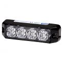 ECCO 3725 Series 24v only Amber 4 way LED Warning Module PN: 3725A