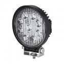Durite 0-420-47 9 x 3W LED Work Lamp with 300mm Flying Lead - Black, 12V/24V, IP67 PN: 0-420-47