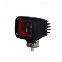 LED Autolamps 10-80V Red Perimeter Line Forklift Safety Work Lamp PN: FLRL01