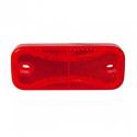 Durite 0-171-75 Red LED Rear Marker Lamp With Reflex Reflector And Flying Leads - 12/24V PN: 0-171-75