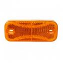 Durite 0-171-80 Amber LED Side Marker With Reflex Reflector And Flying Leads - 12/24V PN: 0-171-80