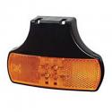 Durite 0-171-61 Amber LED Side Marker & Reflex Reflector Lamp with Bracket and Leads - 12/24V PN: 0-171-61