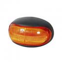 Durite 0-170-30 Amber LED Oval Side Marker Lamp - 12/24V PN: 0-170-30