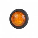 Durite 0-170-58 25mm Amber Round LED Marker Lamp - 12/24V PN: 0-170-58