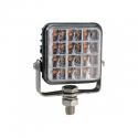 Durite 0-442-00 R65 Square 12 Amber LED Warning Light PN: 0-442-00